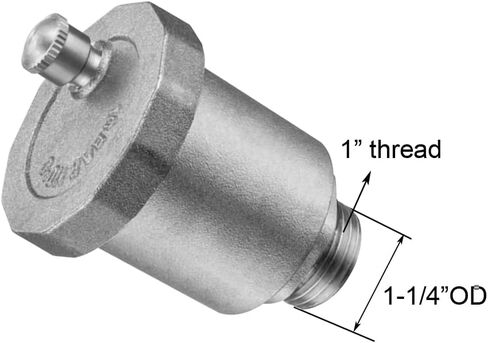 Automatic Float Valve, 1"G Stainless Steel Air Bleeder Release Vent Valve in Saudi Arabia