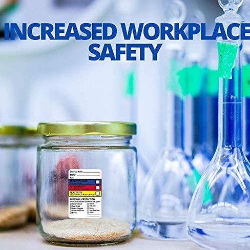 How to Read A Safety Data Sheets (SDS/MSDS) Poster, 24 x 33 Inch, UV Coated with SDS/MSDS Sticker- Roll of 250 (Poster and Sticker) in Kuwait