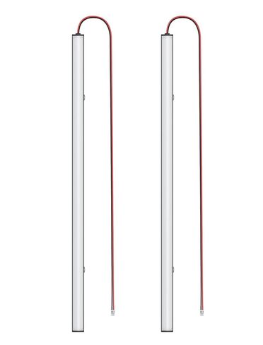 طقم إضاءة LED P1S بديل لطابعة Bambu-Lab P1S/P1P ثلاثية الأبعاد، مصباح مغناطيسي عالي الإضاءة مع كابل، شريط إضاءة ساطع ملحقات الطابعة ثلاثية الأبعاد (عبوتان) in Saudi Arabia