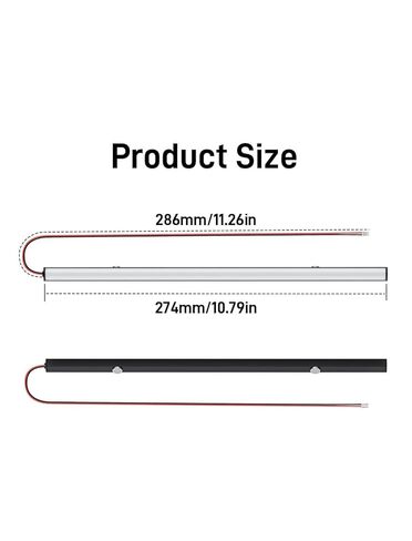 طقم إضاءة LED P1S بديل لطابعة Bambu-Lab P1S/P1P ثلاثية الأبعاد، مصباح مغناطيسي عالي الإضاءة مع كابل، شريط إضاءة ساطع ملحقات الطابعة ثلاثية الأبعاد (عبوتان) in Saudi Arabia