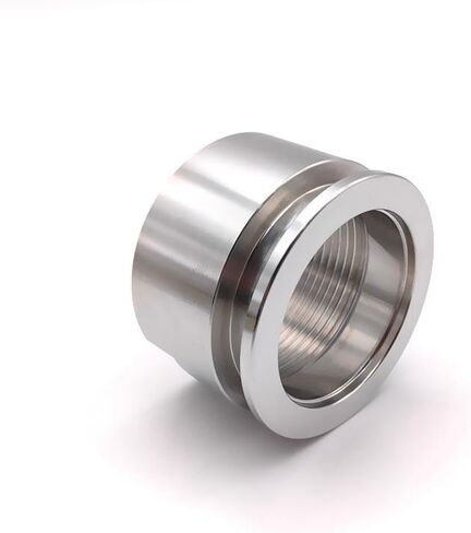 1PC Vacuum Flange Joint Adapter KF50 304 Stainless Steel BSP External Thread 1-1/2" in Saudi Arabia