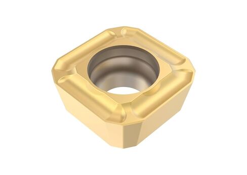 Seco Tools 74077375 (Pack of 10) Drill Insert SPGX12T3-C1 T400D, Steel, Stainless, Cast Iron, 4 Cutting Edges in Saudi Arabia