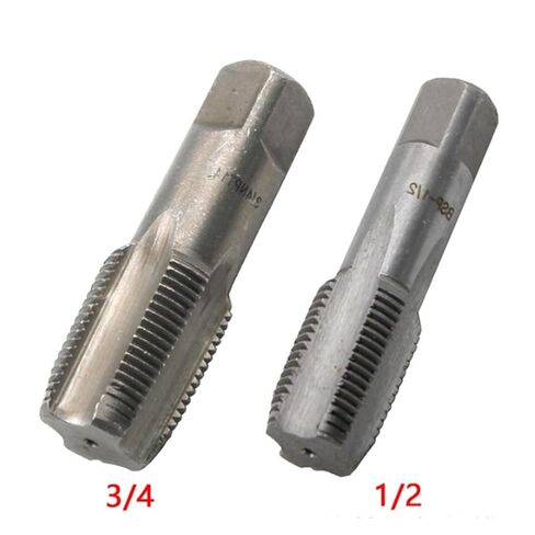 1/2 3/4 Inch Screw Tap HSS Taper Pipe NPT Metal Thread Repair(1 2 inch) in Saudi Arabia
