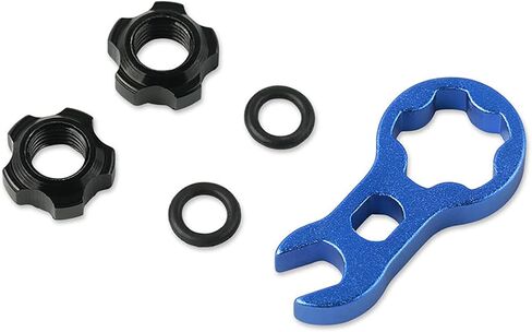 1 Set Presta Valve Removal Tool Bicycle Tubeless Valve Nut with Retaining Ring and Inner Tube Slide Wrench Mountain or Road Bike Accessories in Saudi Arabia