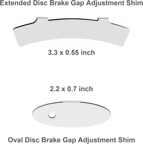 WAKALALA MTB & Road Bike Disc Brake Rotor Truing Tool Kit | Stainless Steel 4mm Alignment Wrench with 3 Openings | 4 Shims for High Efficiency Quick Adjustment Set in Saudi Arabia