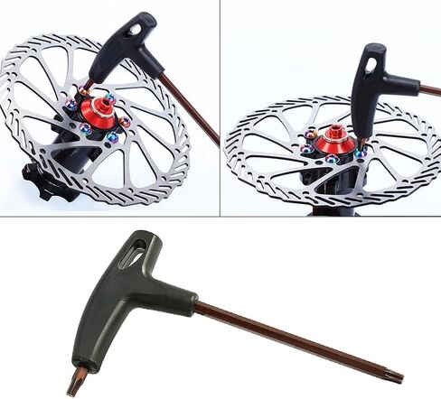 VGEBY T25 Alloy Steel T-Handle Wrench Screwdriver Brake Repair Tool for Bicycle 140 x 85mm Tool Kit Brake Tools in Saudi Arabia