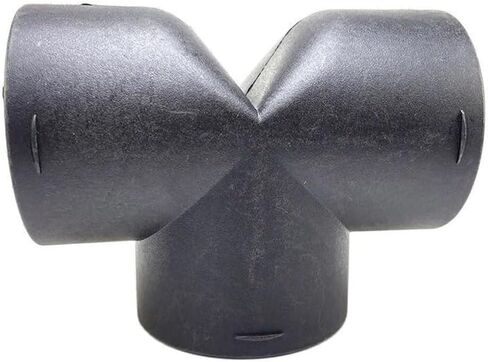 42mm 60mm 75mm Ducting T Piece Pipe Joiner Connector for Parking Heater - Durable Vent Flap Connector(75mm) in Saudi Arabia