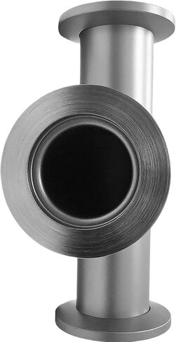 High Vacuum Stainless Steel KF-16 Tee Adapter - 304 Stainless Steel Flange Fitting(KF40) in Saudi Arabia