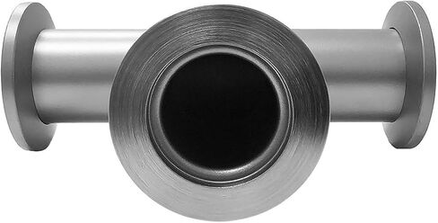 High Vacuum Stainless Steel KF-16 Tee Adapter - 304 Stainless Steel Flange Fitting(KF40) in Saudi Arabia