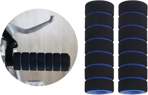 Foam Handlebar Grips, Bicycle and Motorcycle Comfort Covers for Cycling, Road Racing, Brake Lever Protection in Saudi Arabia
