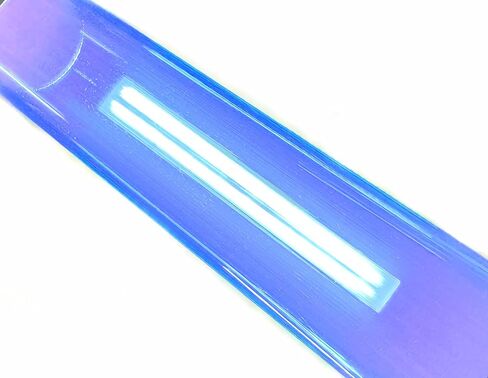 2 "OD x 1 3/4" ID x 12 "أنبوب شبكي طويل شفاف من الأكريليك الأزرق الشفاف - قطر 2 بوصة in Kuwait