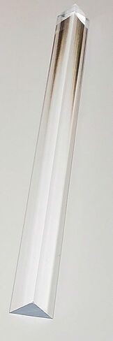 1 قطعة 3/4 بوصة × 3/4 بوصة × 1 بوصة × 18 بوصة قضيب بلاستيكي طويل من الأكريليك الشفاف - .75 بوصة - 19 مم × 19 مم × 25.4 مم in Kuwait