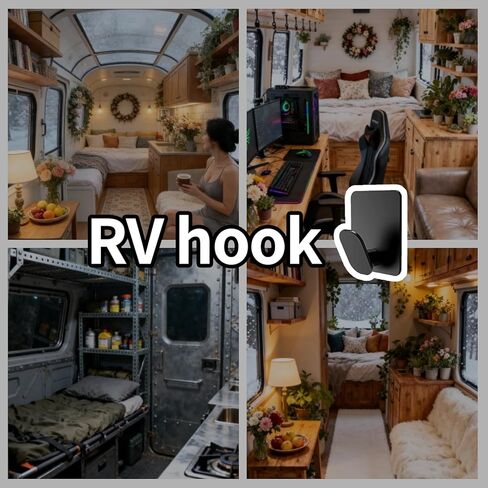 خطافات مناشف لاصقة للحمام، 4 خطافات حائط من الفولاذ المقاوم للصدأ باللون الأسود غير اللامع، خطافات لاصقة شديدة التحمل بدون حفر للمناشف والمعاطف والسترات والمطبخ والدش والمركبات الترفيهية وديكور الشقق in Kuwait