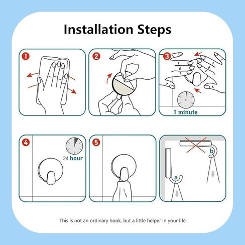 خطافات مناشف لاصقة للحمام، 4 خطافات حائط من الفولاذ المقاوم للصدأ باللون الأسود غير اللامع، خطافات لاصقة شديدة التحمل بدون حفر للمناشف والمعاطف والسترات والمطبخ والدش والمركبات الترفيهية وديكور الشقق in Kuwait