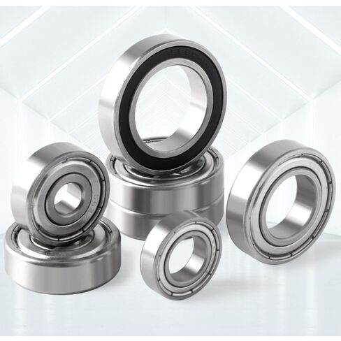 2 pcs of Each 13 Sizes Deep Grooved Ball Bearings High Precision Wear-Resistant Rust-Resistant Quiet Stainless Steel Double Metal Shielded ID 5-6mm OD 9-22 mm Width 3-7 mm Total 26 pcs in Saudi Arabia
