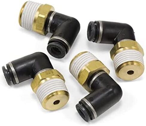 AIRLIFT 21847 Elbow Male - 3/8" MNPT x 1/4" PTC - DOT - SMC # KV2L07-36S in Saudi Arabia