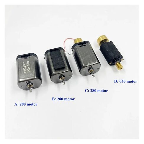 5-Pole Rotor Dual Shaft 050/280 Electronic Starter DC6V-12V High Speed Double Axis Engine Scale Model Toy Railway D in Saudi Arabia