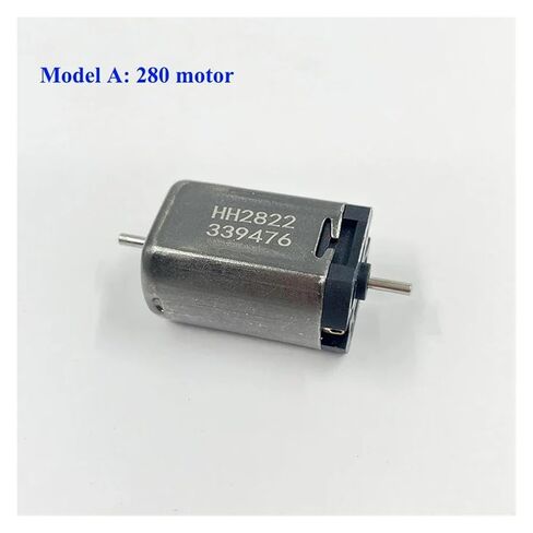 5-Pole Rotor Dual Shaft 050/280 Electronic Starter DC6V-12V High Speed Double Axis Engine Scale Model Toy Railway D in Saudi Arabia