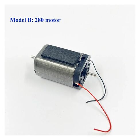 5-Pole Rotor Dual Shaft 050/280 Electronic Starter DC6V-12V High Speed Double Axis Engine Scale Model Toy Railway D in Saudi Arabia