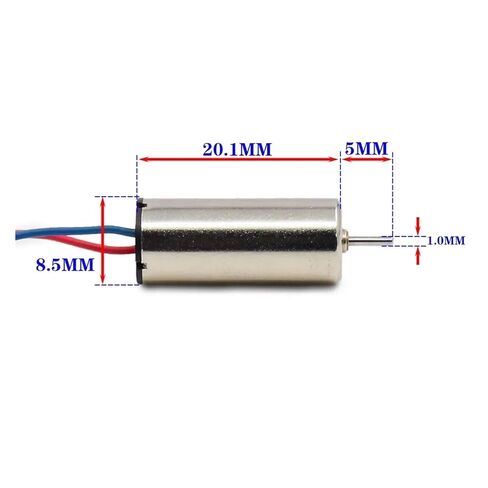 8.5mm*20mm 8520 Electronic Starter DC 3V 3.7 V 4.2V 54000RPM High Speed Engine with Cooling Hole A in Saudi Arabia