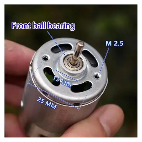 R545SMP7203 37mm RS-545 electronic starter DC 2.4V 3V 3.6V 26000RPM High Speed Power Drill Garden Tool in Saudi Arabia