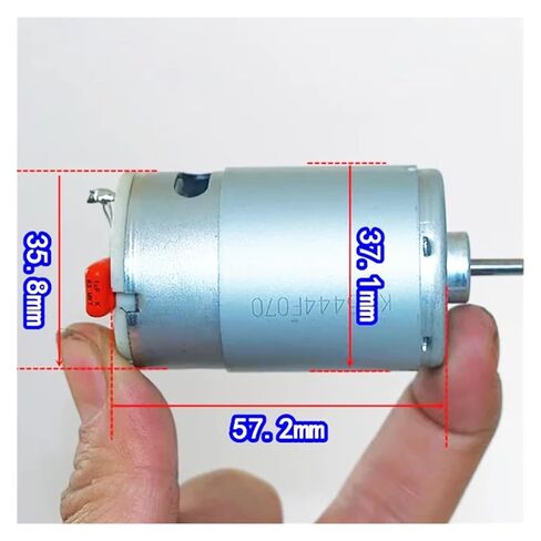 550 Electronic Starter DC 12V 18V 24V 6400RPM Large Torque Engine 3.3mm Dia Shaft for Air Vacuum Pump/Drill/Toy in Saudi Arabia
