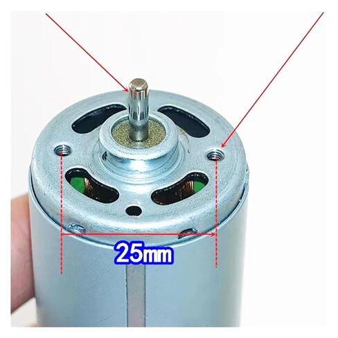 550 Electronic Starter DC 12V 18V 24V 6400RPM Large Torque Engine 3.3mm Dia Shaft for Air Vacuum Pump/Drill/Toy in Saudi Arabia
