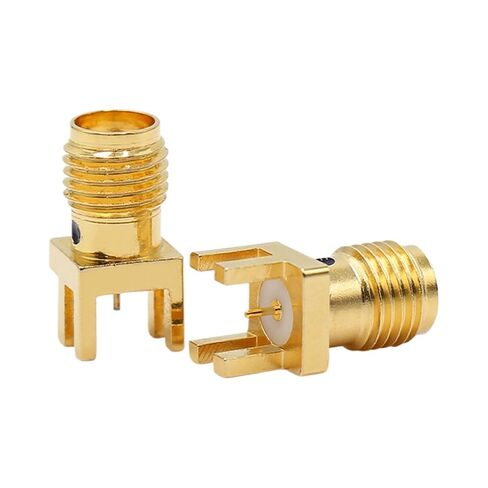 6/18G KE Connector SMA-KHD PCB Edge Welding Female Clamp 1.7mm(Clamp Thickness 1.6mm;6GHz) in Saudi Arabia
