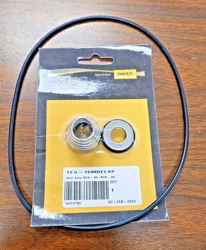 Davey Pumps Seal KIT BT14-30 MEHCANICAL Seal, and O-Ring. Part # KIT315BPL in Saudi Arabia