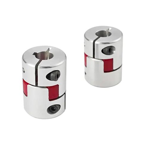 D40L50 Stepper Servo Wire Rod Jaw Shaft Coupler Flexible Spider Plum Coupling 1Pcs(8-15) in Saudi Arabia