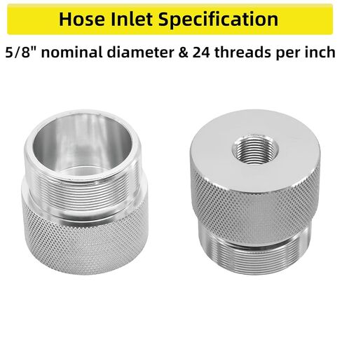 1.375X24 1.375 أجزاء مخروطية الشكل أغطية نهاية أغطية صواميل من سبائك الألومنيوم الفضية، أغطية نهاية مخروطية من الألومنيوم الملولبة لأجزاء فرايت لاينر كينوورث بيتربيلت فولفو ماك الدولية للشاحنات in Kuwait