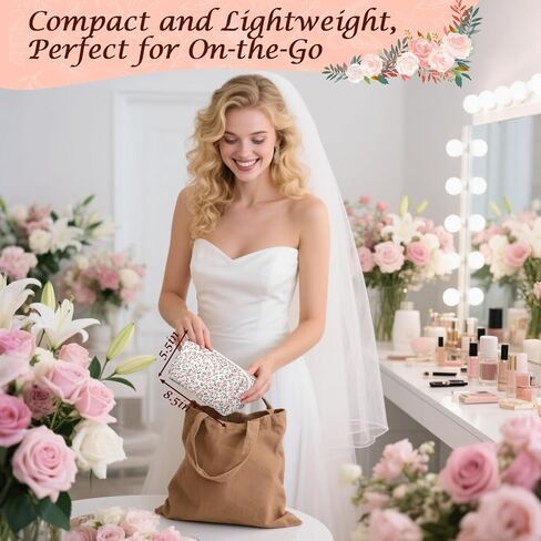 AIERSA Bride Emergency Kit for Wedding Day Items, Wedding Must-Have Essentials for Bride, Women Mini Travel Survival Kit for Gifts in Saudi Arabia