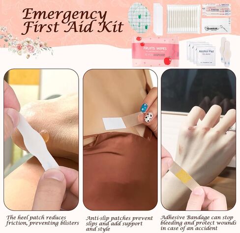 AIERSA Bride Emergency Kit for Wedding Day Items, Wedding Must-Have Essentials for Bride, Women Mini Travel Survival Kit for Gifts in Saudi Arabia