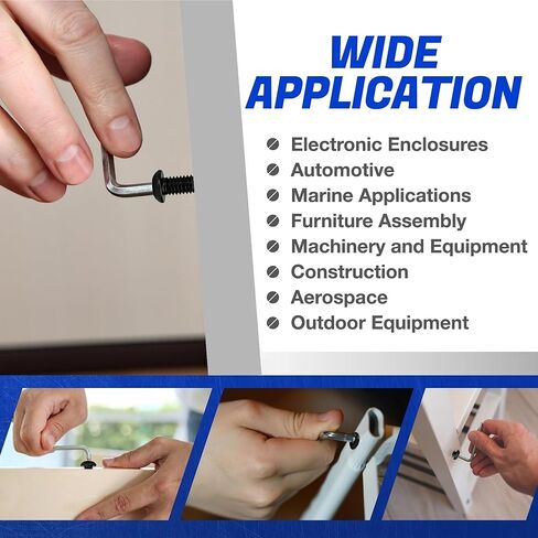 براغي غطاء مقبس رأس زر Fastenere - 6-32 × 3/8 بوصة (100 قطعة) من سبائك الصلب، ملولبة بالكامل، لمسة نهائية من أكسيد أسود ناعم، مقاومة للتآكل، خيط الآلة، سهلة التركيب مع محرك سداسي ألين in Saudi Arabia