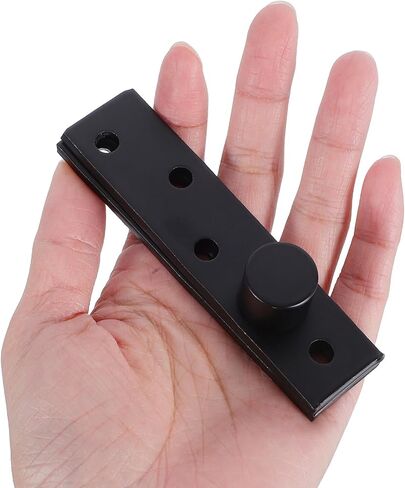 Healifty 360 Degree Heavy Duty Stainless Steel Concealed Door Pivot Hinge with Offset Shaft for Wood Doors, Invisible Rotation Hinge Suitable for Industrial and Residential Use in Kuwait