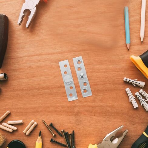 2pcs Stainless Metal Rotating Pivot Door Hinges Small Concealed Center Shaft for Cabinet and Wood Doors Industrial Hardware in Kuwait