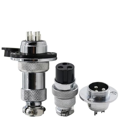 GX20 Electrical Connector with Flange 2/3/4/5/6/7/8/9/10/12/14 Pins Core Aviation Sockets 250V 1Pcs(7 pin) in Saudi Arabia