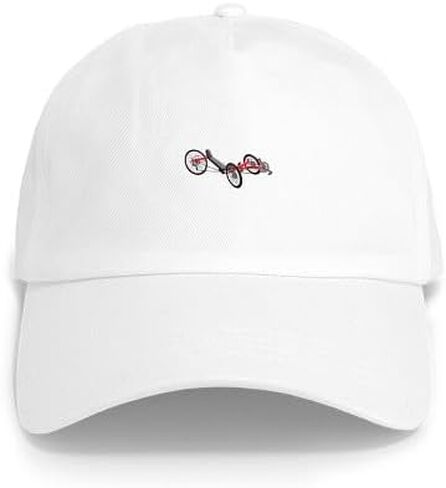 CafePress Recumbent، دراجة ثلاثية العجلات، دراجة ثلاثية العجلات، دراجة، دراجة، دورة، قبعة بيسبول قابلة للتعديل in Kuwait