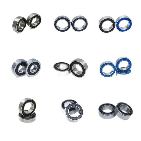 2 Pieces 16287-2RS MR16287 2RS 16287RS Bearing 16x28x7 mm Bicycle Wheel Center Shaft Repair Bearing 6902/16 2RS 16 * 28 * 7 mm Bearing(15267-2RS Black) in Saudi Arabia