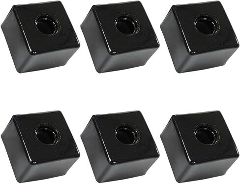 lasenersm 6 Pieces Cue Tip Chalk Holder Plastic Pool Chalk Holder Case Box Billiard Chalk Case Holder Billiard Chalk Storage Box Cue Chalk Box Holder Case Pool Cue Chalk Box Holder Case, Black in Saudi Arabia