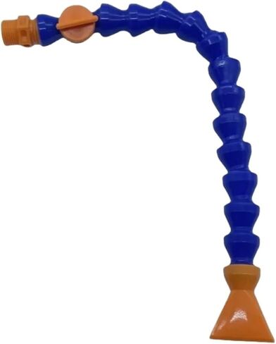 1 قطعة أنبوب هوائي 1/4 بوصة 3/8 بوصة 1/2 بوصة BPS ذكر خيط بلاستيكي مرن خرطوم مياه مبرد زيت الماء لآلة المخرطة (الحجم: مسطح-400 مم، اللون: 1/4 بوصة) in Kuwait