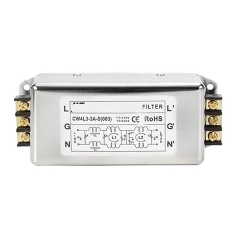 CW4L3-3A/6A/10A/20A/30A-S 003 فلتر طاقة ثلاثي الطور أحادي الطور 220 فولت مضاد للتدخل (CW4L3-3A-S 003) in Saudi Arabia
