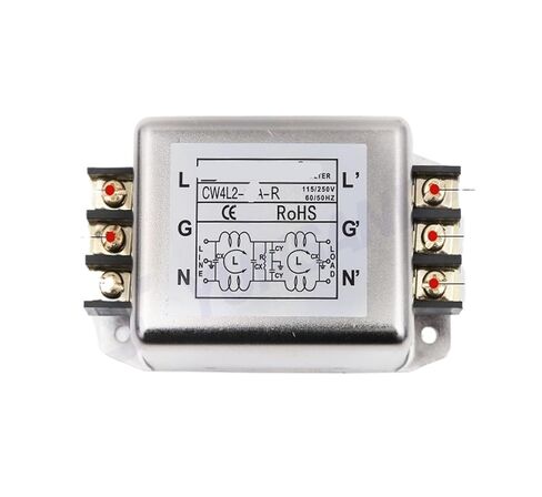 CW4L2-3A/6A/10A/20A/30A-R Power Filter 220V Dual Stage Anti-Interference(CW4L2-6A-R) in Saudi Arabia