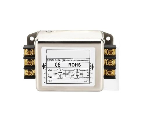 CW4EL2-6A/10A/20A/30A-SR Railless Power Filter Single-Phase AC Terminal Block Anti-Interference 220V(CW4EL2-6A-SR) in Saudi Arabia
