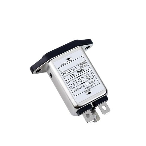 CW1D-3A/6A/10A-T 250VAC Socket Outlet 220V Power Filter(CW1D -10A -T 10A 250VAC Socket) in Saudi Arabia