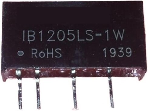IB1205LS-1W وحدة الطاقة 12 فولت إلى 5 فولت 200 مللي أمبير معزولة 1000 فولت مخرج منظم in Kuwait