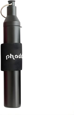 phaddy™ Keychain Pill Holder with Compression Band System – Modular EDC Aluminum Capsule | Lip Balm Holder, Airtight & Watertight Container for Cash & Small Essentials in Saudi Arabia