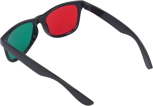 Amblyopia Training Poker Card, Rehabilitation Red Green Glasses for Color Blind Patients for Daily Use in Saudi Arabia