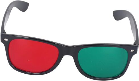 Amblyopia Training Poker Card, Rehabilitation Red Green Glasses for Color Blind Patients for Daily Use in Saudi Arabia