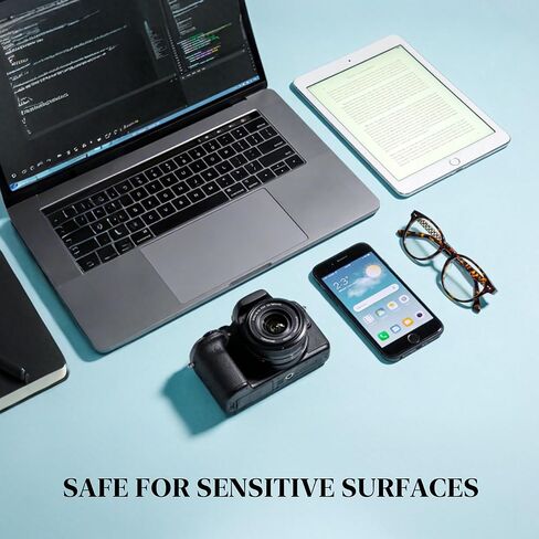 6 Pack Microfiber Cleaning Cloth for Glasses - Ultra Soft Lens Cleaning Cloth for Eyeglasses, Sunglasses, Camera Lenses, Screens, iPhone, iPad - Lint-Free & Scratch-Free in Kuwait